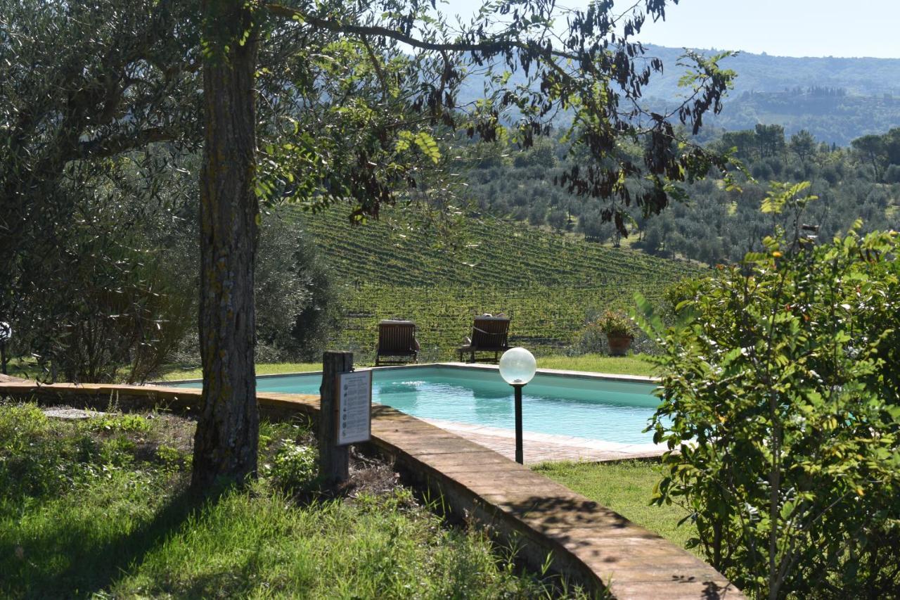 Agriturismo Il Santo Greve in Chianti Esterno foto